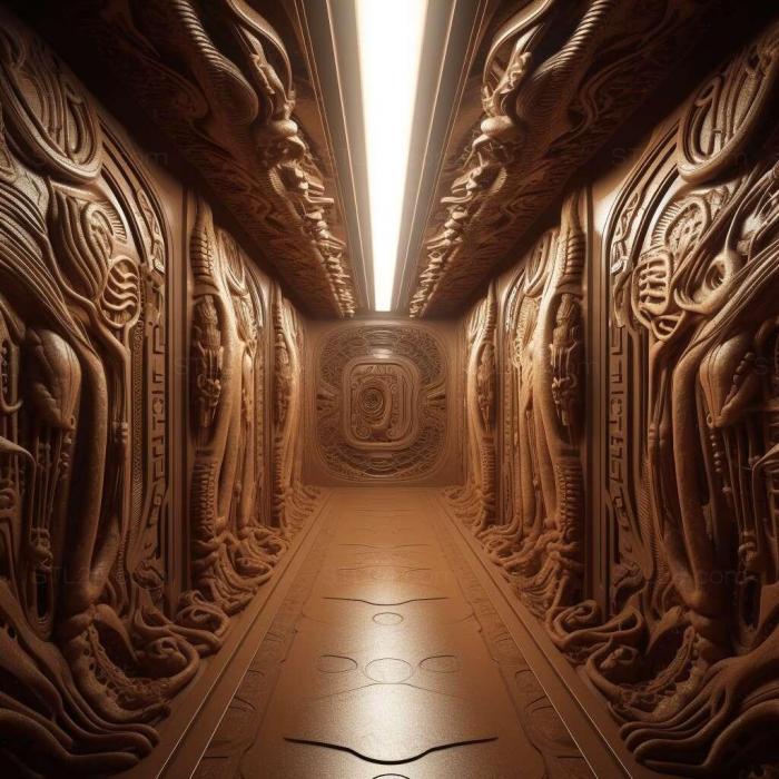 Alien Hallway 4